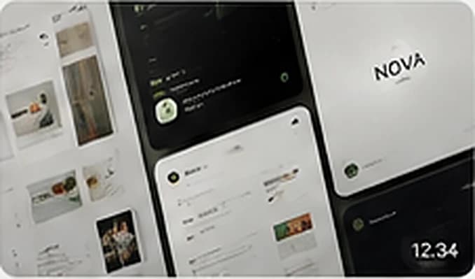 Макеты цифрового продукта NOVA Studio